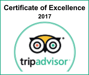 certificate of excellence 2017 TripAdvisor
